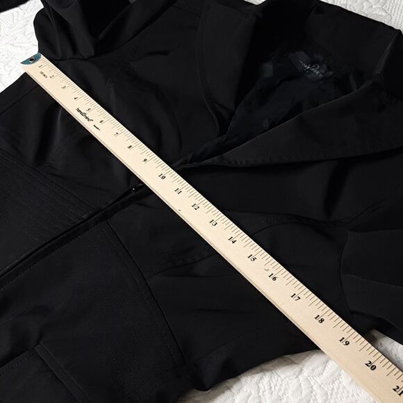 Morrissey Y? Black Zip Front Jacket - Picture 12 of 13